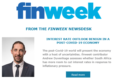 Andrew Duvenhage Finweek 24 April Newsletter