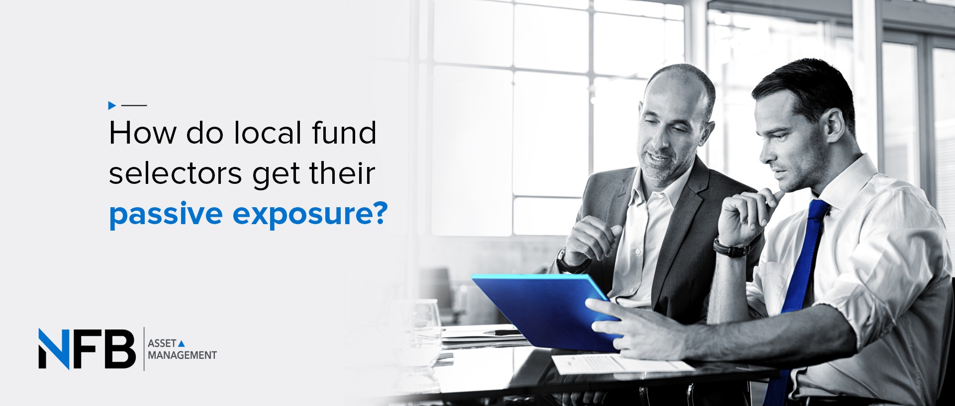 How do Local Fund Selectors get Their Passive Exposure?