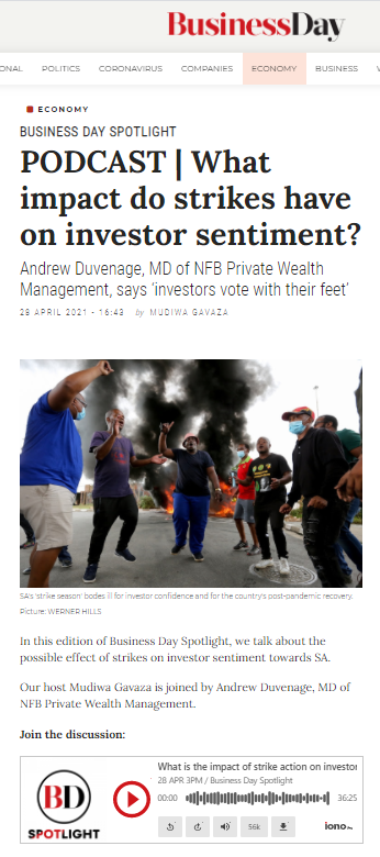 PODCAST | What impact do strikes have on investor sentiment?