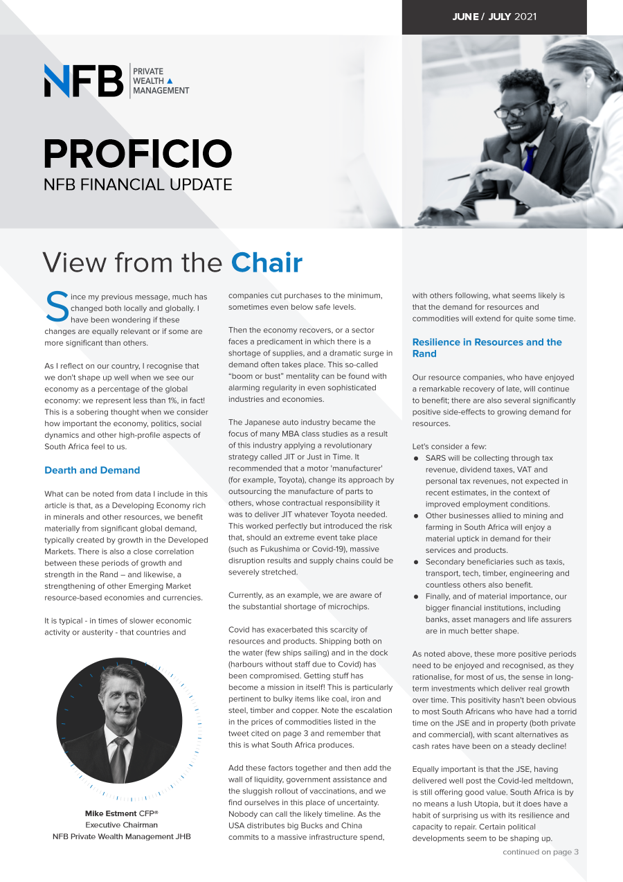 Proficio June / July 2021 