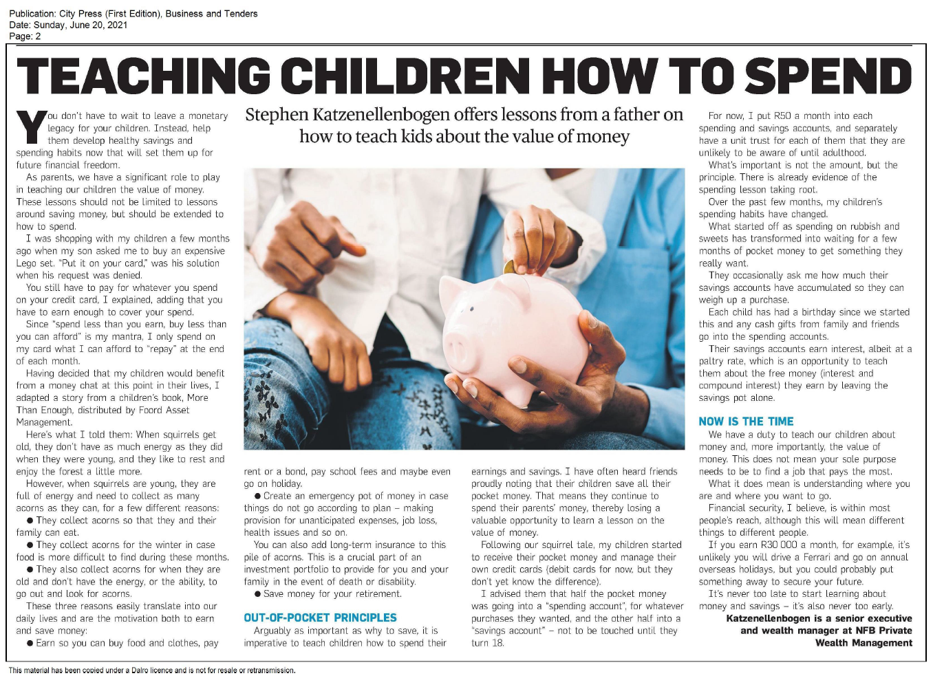 Stephen-Katzenellenbogen-Teaching-children-how-to-spend-CityPress